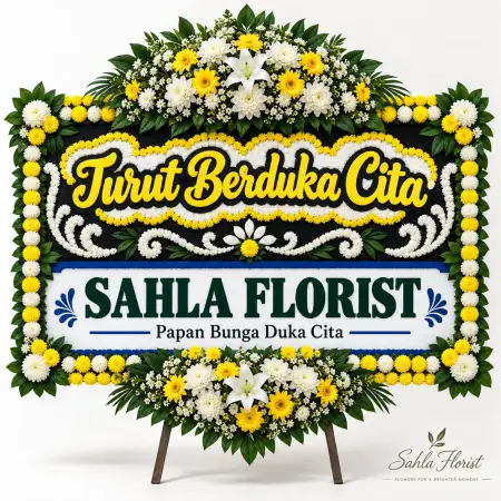 Papan Bunga Duka Binangun